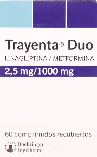 Trayenta Diabetes Duocom2.5Mg/1G60