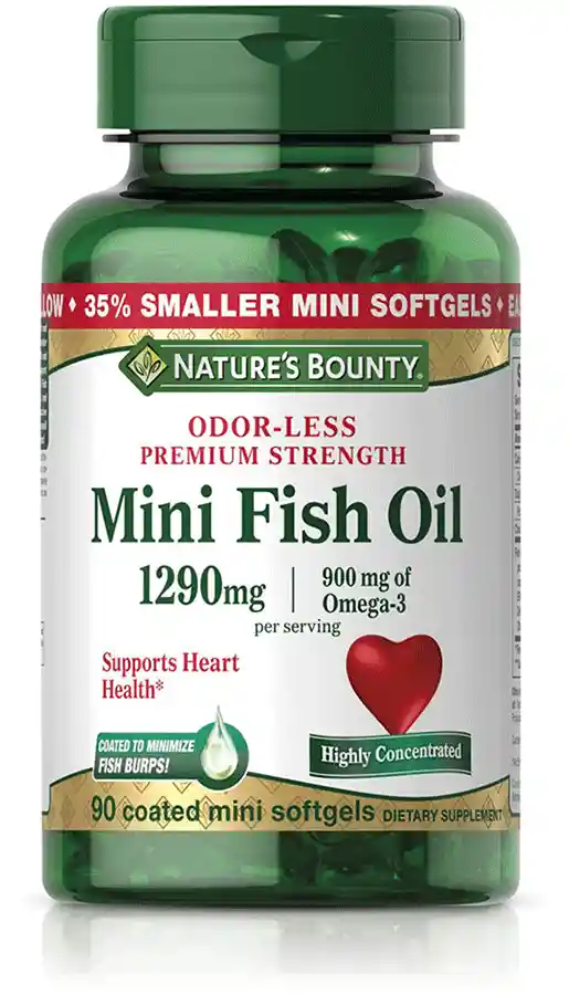 Fish Oil Mini Cápsulas (1290 Mg)