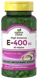 Vitamin Chaice E-400 Pure Di-Alpha 120 Capsulas 