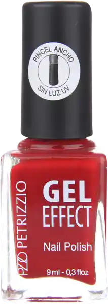 Petrizzio Esmalte Gel Effect Rojo