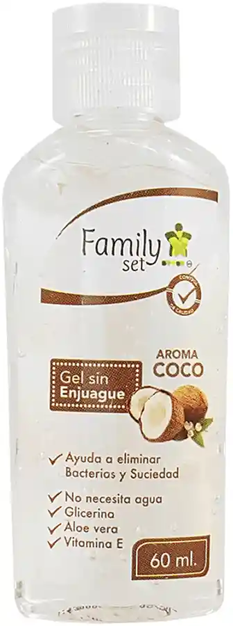 Jabon Sin Enjuage F.set Gel S/enj.coco