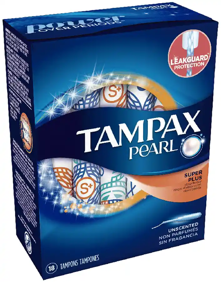 Tampax Tampones Pearl Tam.S.Pl.X18