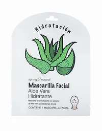 Spring Natural Mascarilla Facial Aloe Vera Hidratante