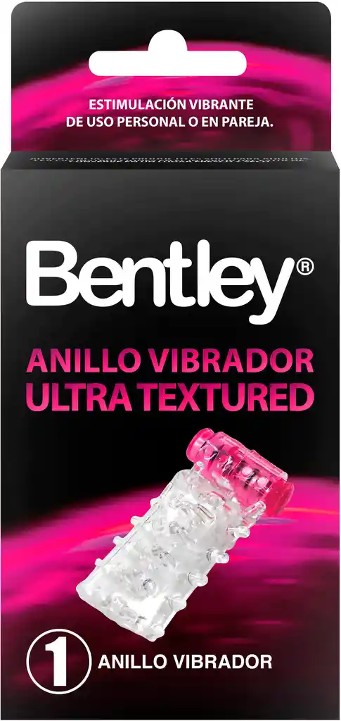 Bentley Preservativos Y Accesorios Anillo Vibrador U Tex 1