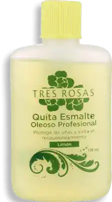 Tres Rosas Quita Esmalte Limón