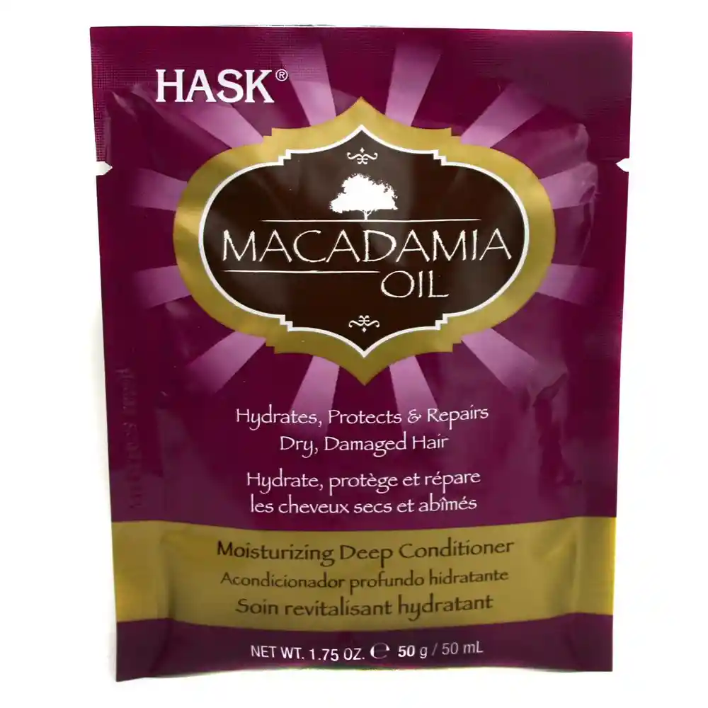 Hask Tratamiento Cuidado Capilar Aco.Maca.Oil Hid.50G