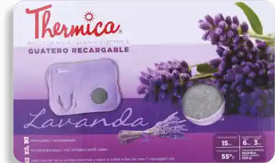 Termica Guatero Recargable Lavanda