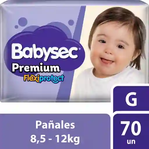 Babysec Pañal Premium Flexiprotect Etapa G
