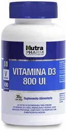 Vitamina D3 Nutra Pharm En Comprimidos