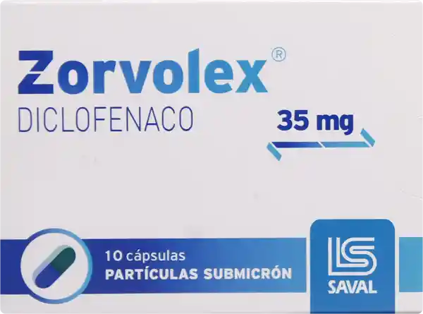 Zorvolex Antiinflamatorios Cap.35Mg. 10