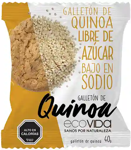 Ecovida Galletón de Quinoa sin Azúcar 