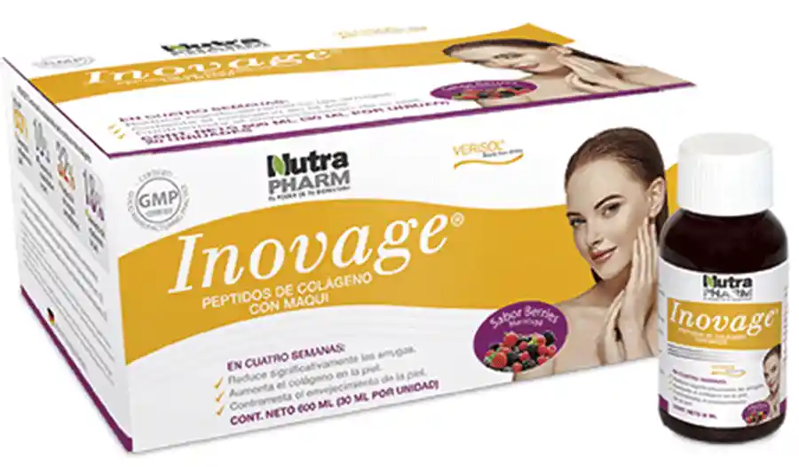 Inovage Vitaminas Y Minerales Inovag.Fco.Amp.Berries.20