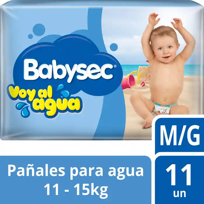 Babysec Pañal Voy Al Agua G11un