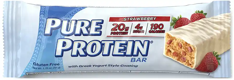 Nutrición Deportiva Pure Prot.bar.strawbe.50g