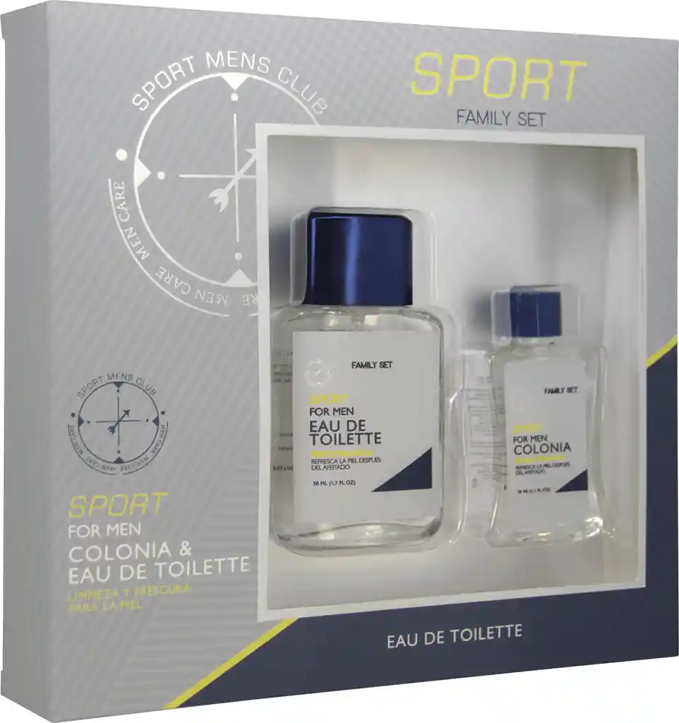 F.Set Sport Edt50M+Col35M