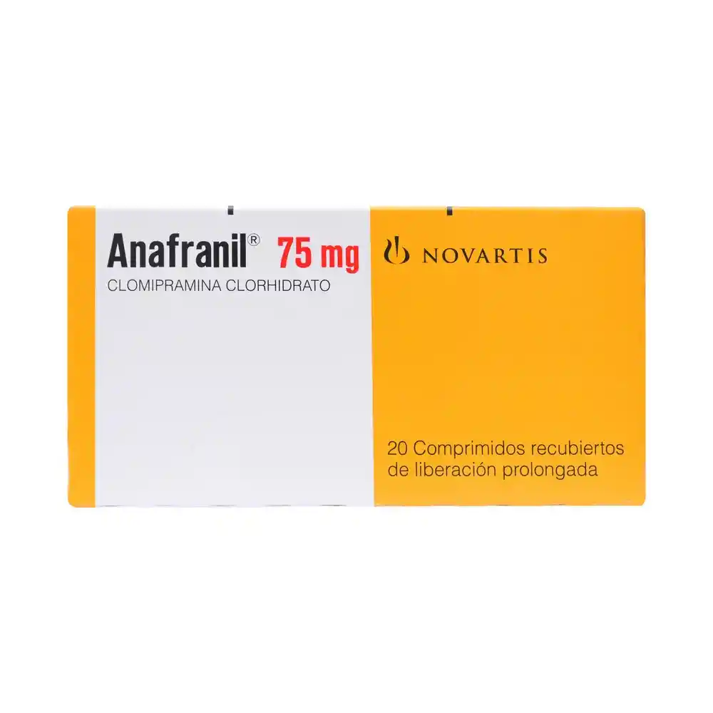 Anafranil 75 mg Comp Rec de Liberacion Prolongada