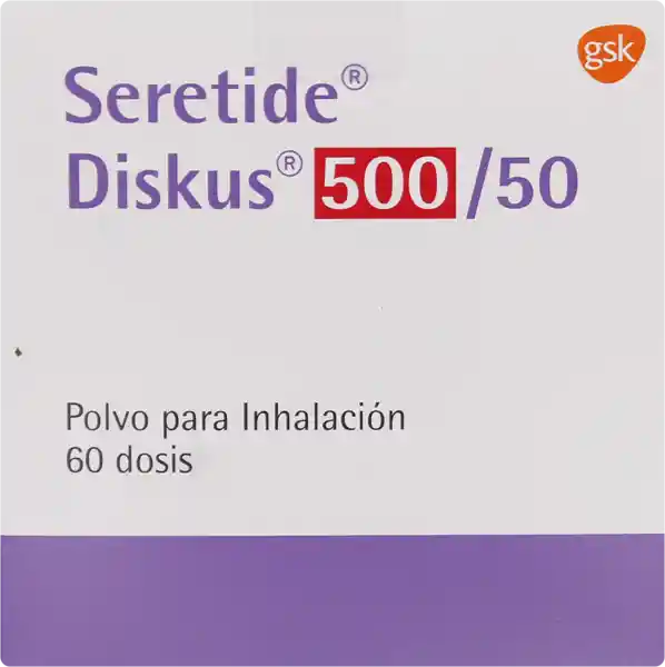 Seretide Antiasmaticos Disk.50/500 60ds