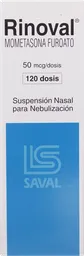 Rinoval Suspensión Nasal para Nebulización (50 mcg)