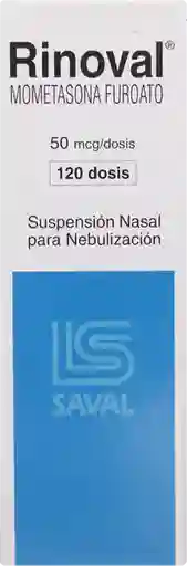 Rinoval Suspensión Nasal para Nebulización (50 mcg)