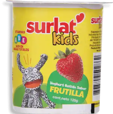 Surlat Yogurt Kids Batido Frutilla