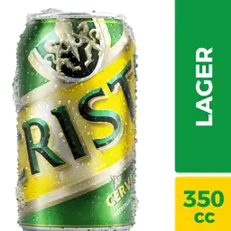 Cristal Cerveza Tipo Lager en Lata