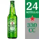 Heineken 24 Pack Cerveza Botella 330Cc