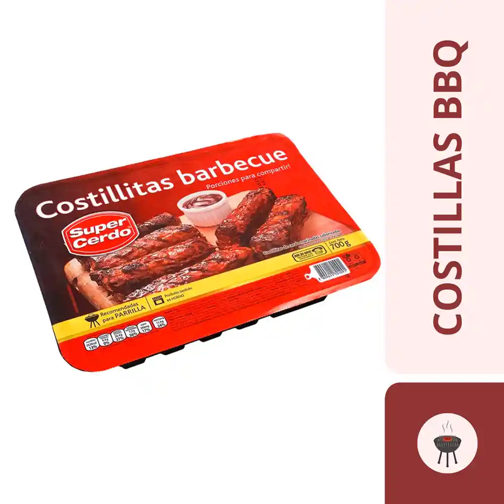 Super Cerdo Costillita Ribs Barbecue