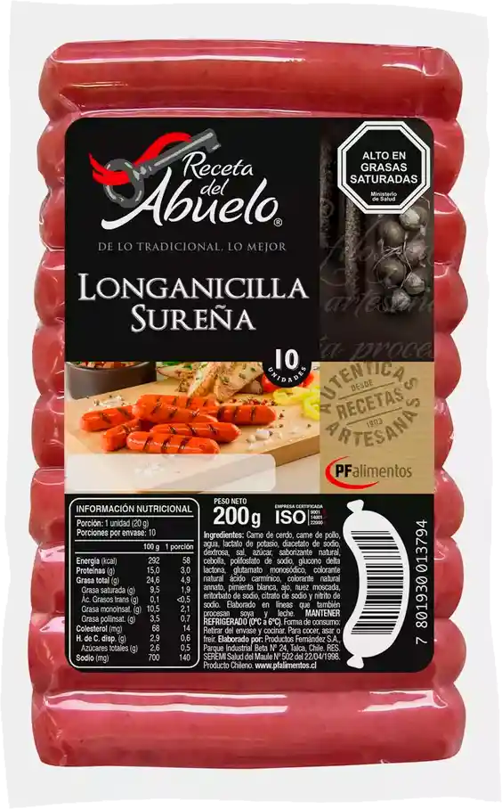 Receta Del Abuelo Longanicilla Surena