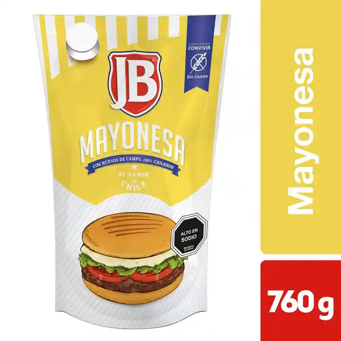 Jb Mayonesa Con Huevos De Campo