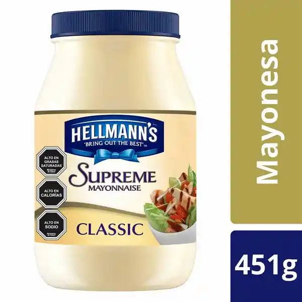 Supreme Hellmann S Mayonesa Clasica