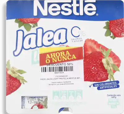 Nestlé Jalea Pack Light Frutilla
