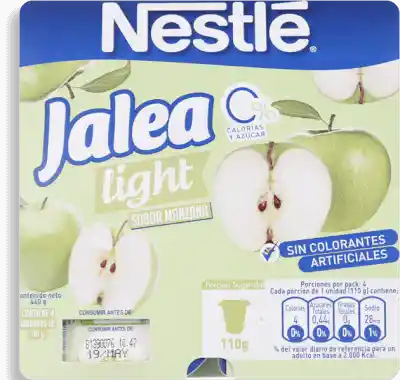 jalea pack Nestlé light manzana 4x110 g