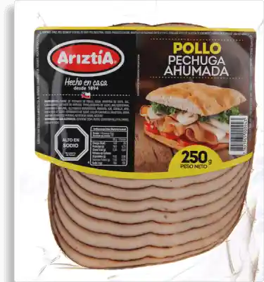 Ariztia Pechuga de Pollo Ahumada