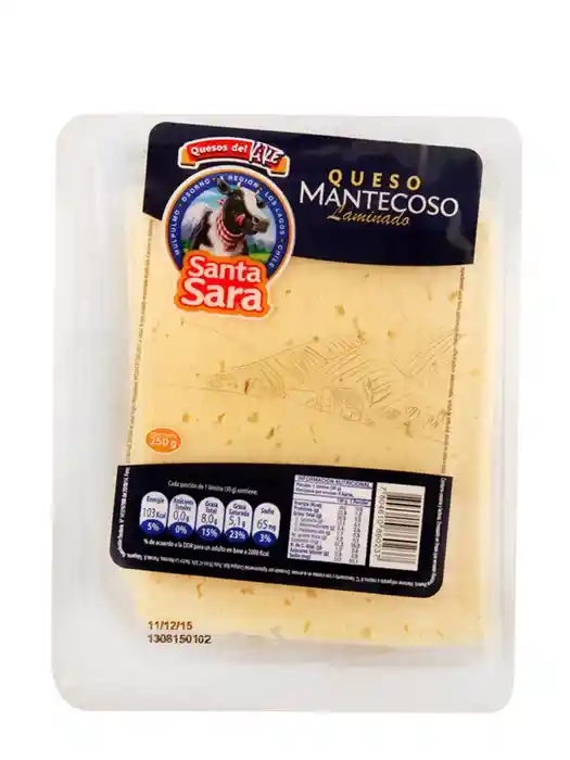 Santa Sara Queso Mantecoso Laminado