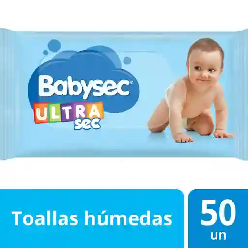 Babysec Toallas Humedas Ultra 50Un