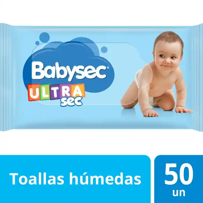 Babysec Toallas Humedas Ultra 50Un