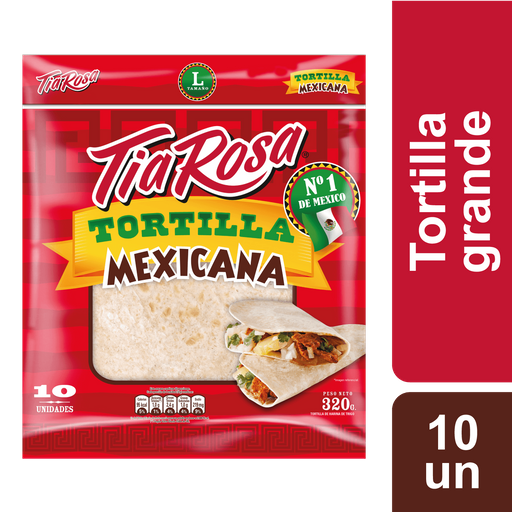 Tortillas Tia Rosa 10 Un 320G con despacho a domicilio en Chile Rappi