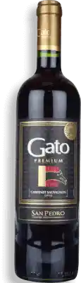 Gato Vino Premium Cabernet Sauvignon 135 G Botella