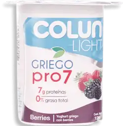 Colun Yog Griego Light Pro7 120 Berries