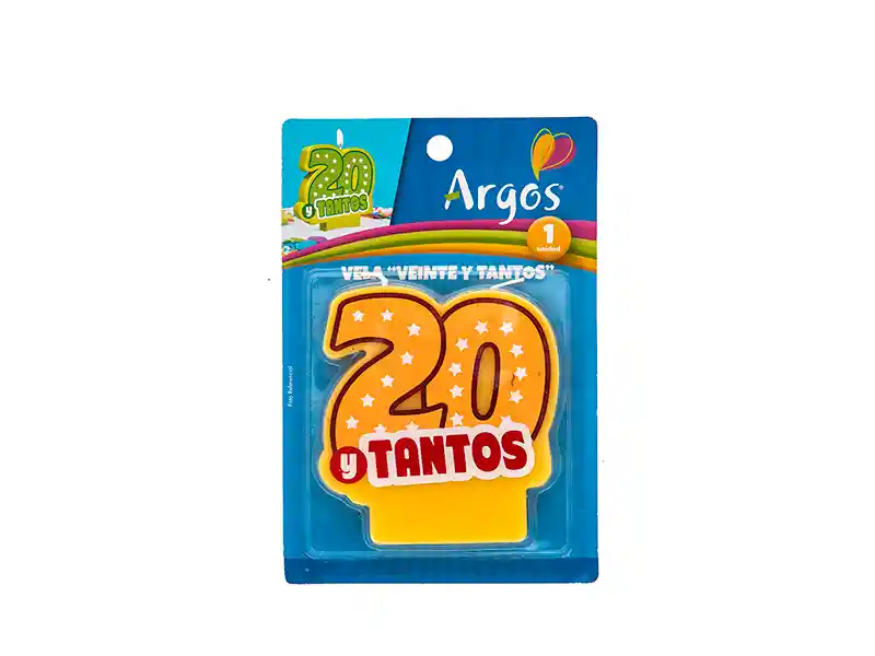 Argos vela para cumpleaños