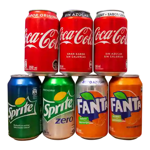 Bebida lata 350cc