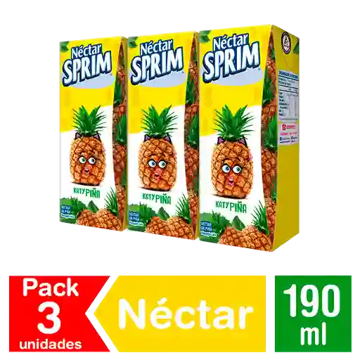 Sprim Nectar Piña Indiv. X 3 U
