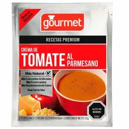 Gourmet Crema de Tomate al Parmesano