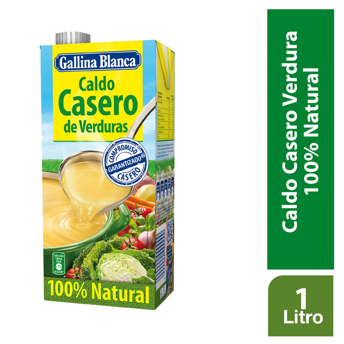 Caldo De Pollo Gallina Blanca 1Lt