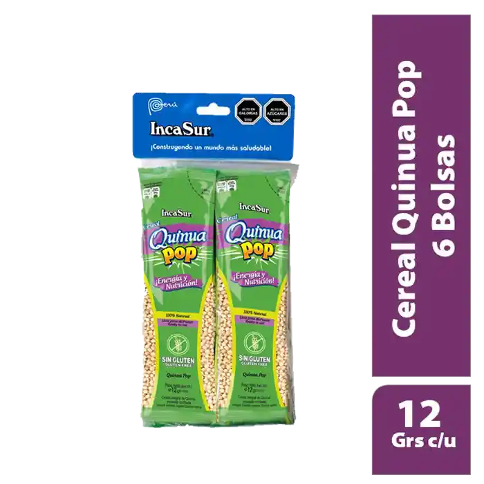 Incasur Cereal Quinoa Pop 6 Un