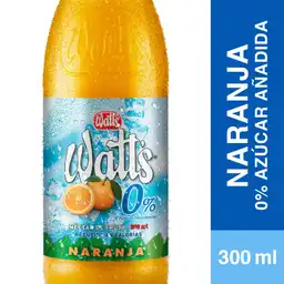 Watts Jugo Néctar Sabor a Naranja Light