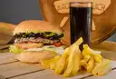 Vegetariana, Papas y Bebida