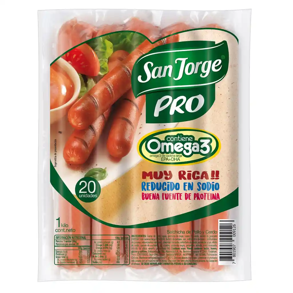 San Jorge Salchicha Pro 1K