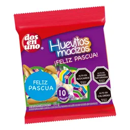 Dos En Uno Huevitos Macizos de Pascua