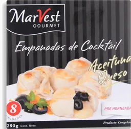 Marvest Empanada Aceituna Queso 8 Unid